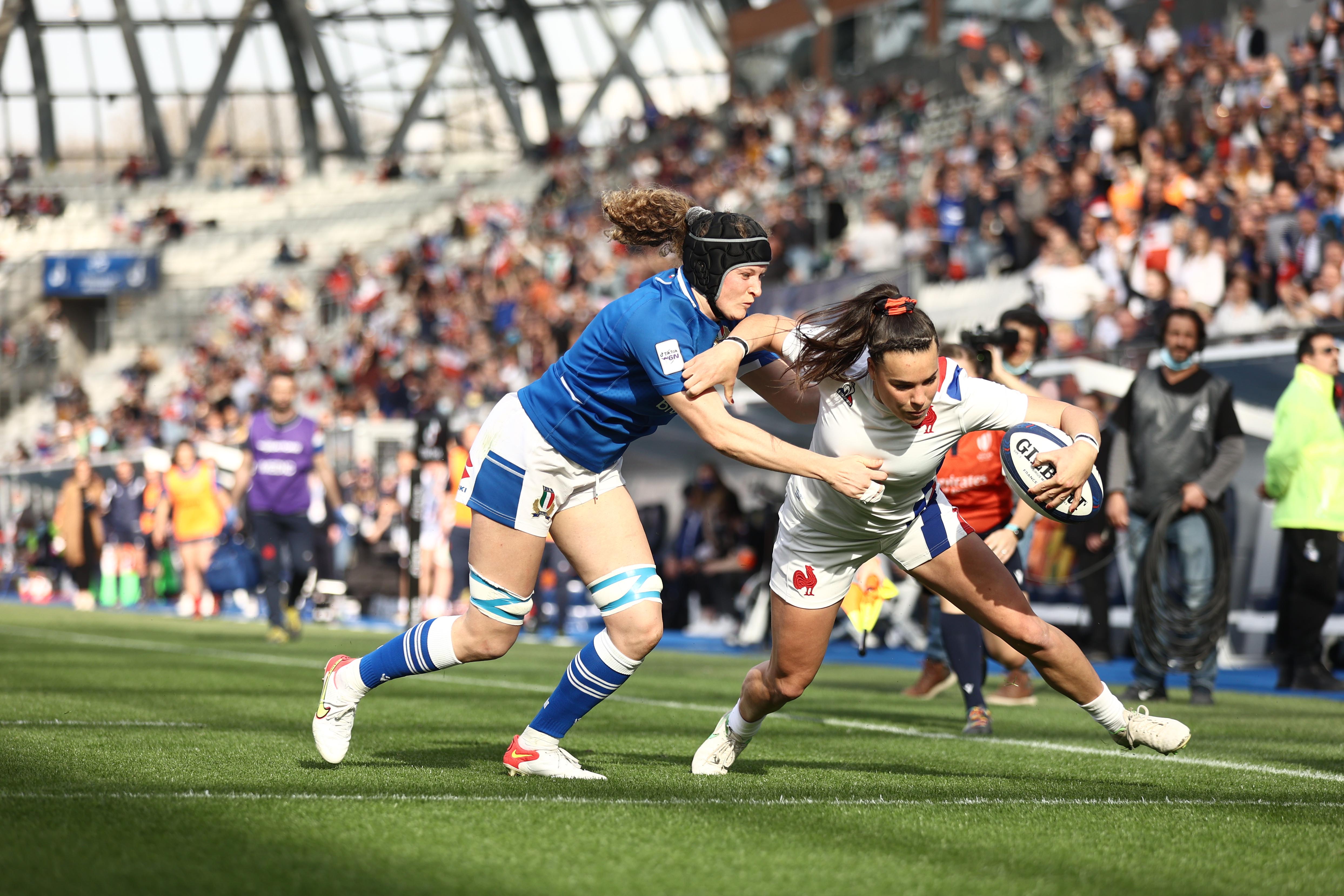 6 NATIONS I Débuts réussis pour les Bleues face à l&#039;Italie 