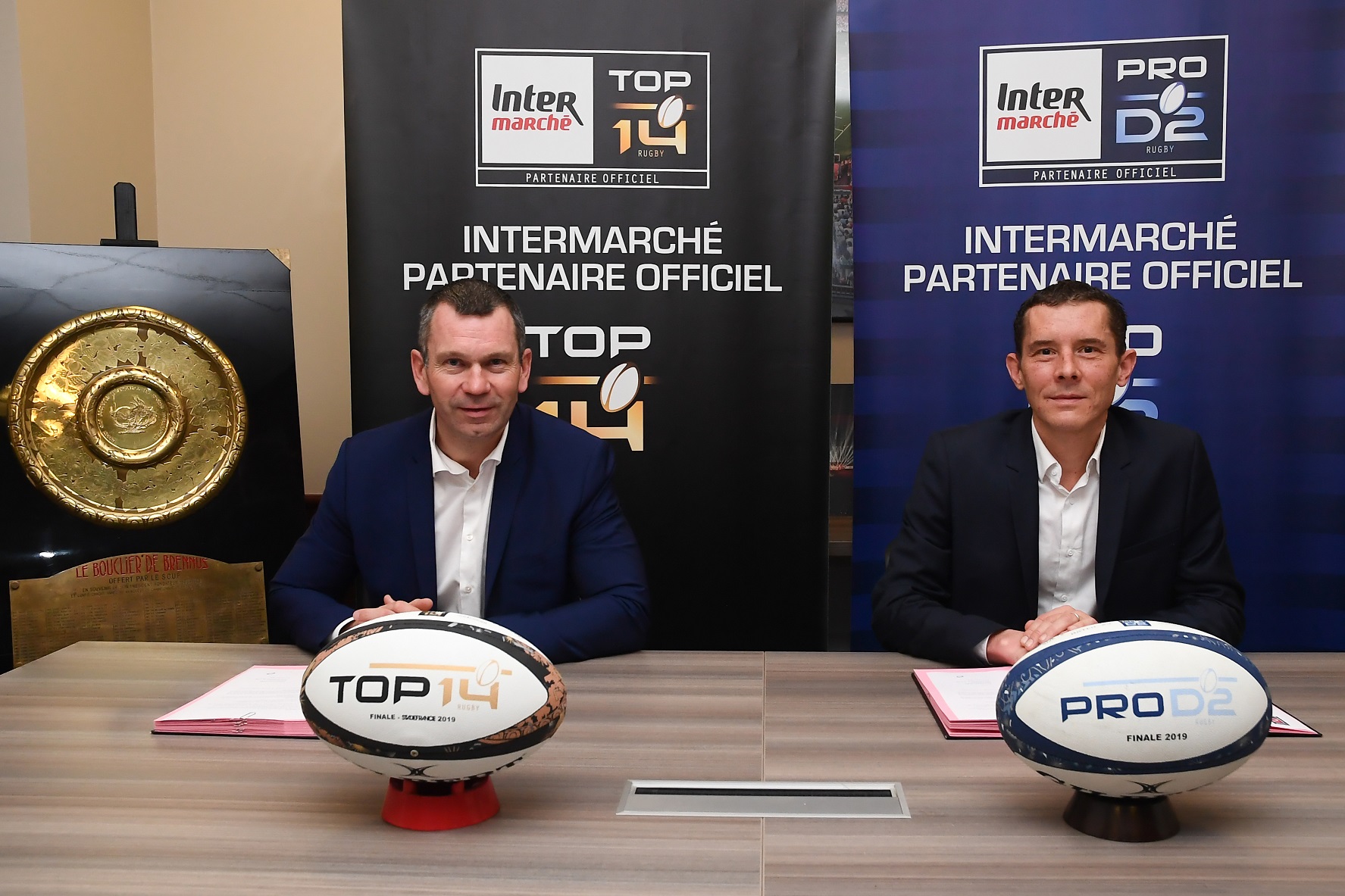 Intermarché devient le premier distributeur alimentaire  partenaire officiel du TOP 14 et de la PRO D2 de rugby jusqu’en 2024