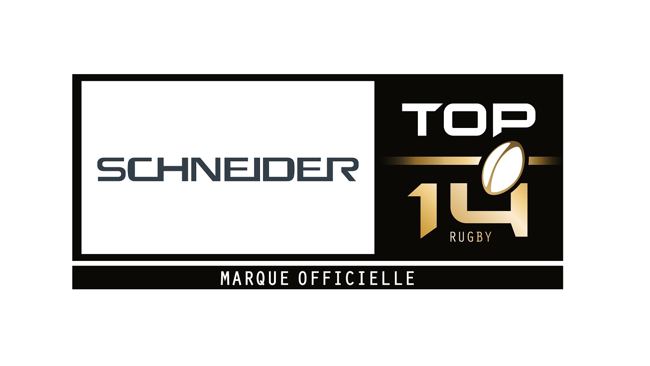 SCHNEIDER DEVIENT MARQUE OFFICIELLE DU  TOP 14 JUSQU’AU TERME DE LA SAISON 2022-2023