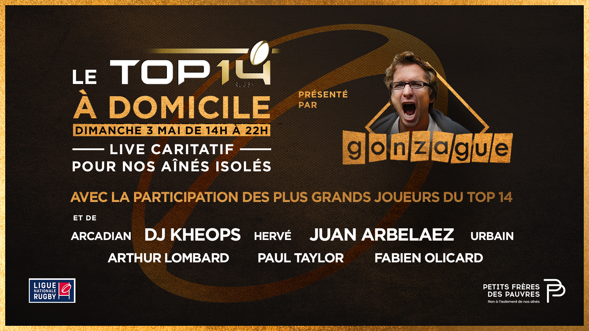 Le TOP 14 à domicile