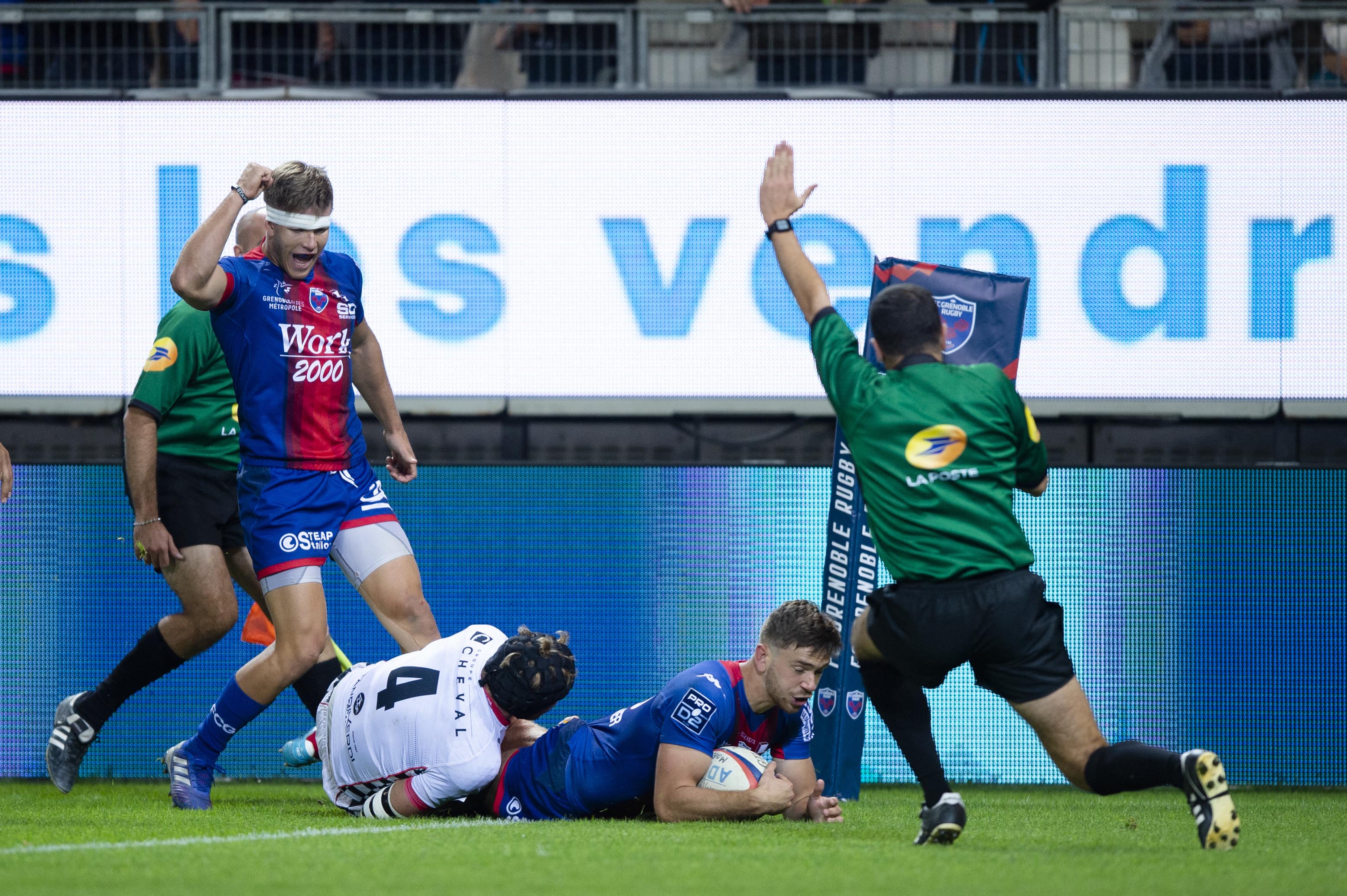 PRO D2, J16 | STADE AURILLACOIS - FC GRENOBLE RUGBY : 14-19