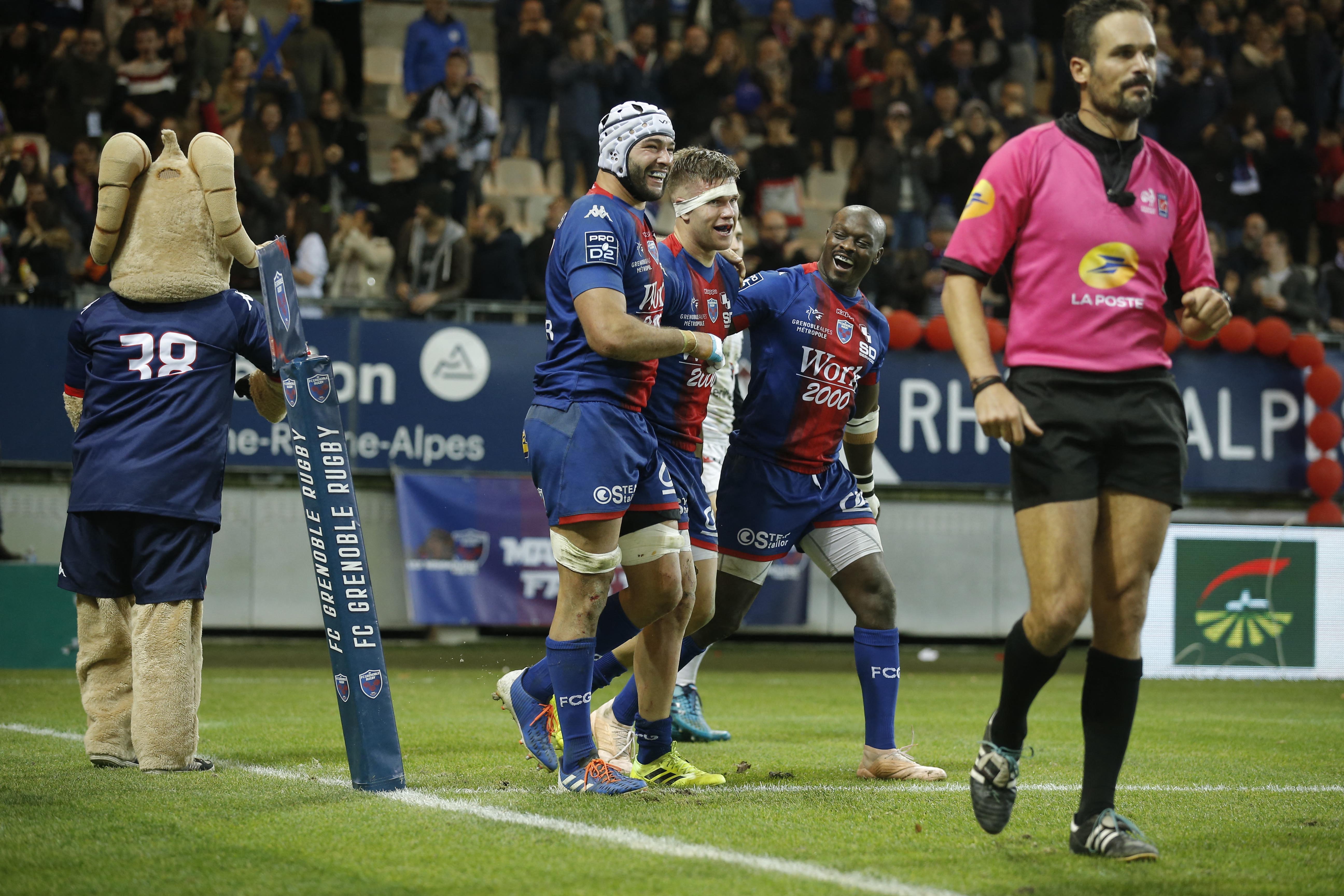 PRO D2 | FC GRENOBLE - OYONNAX RUGBY : 28-13
