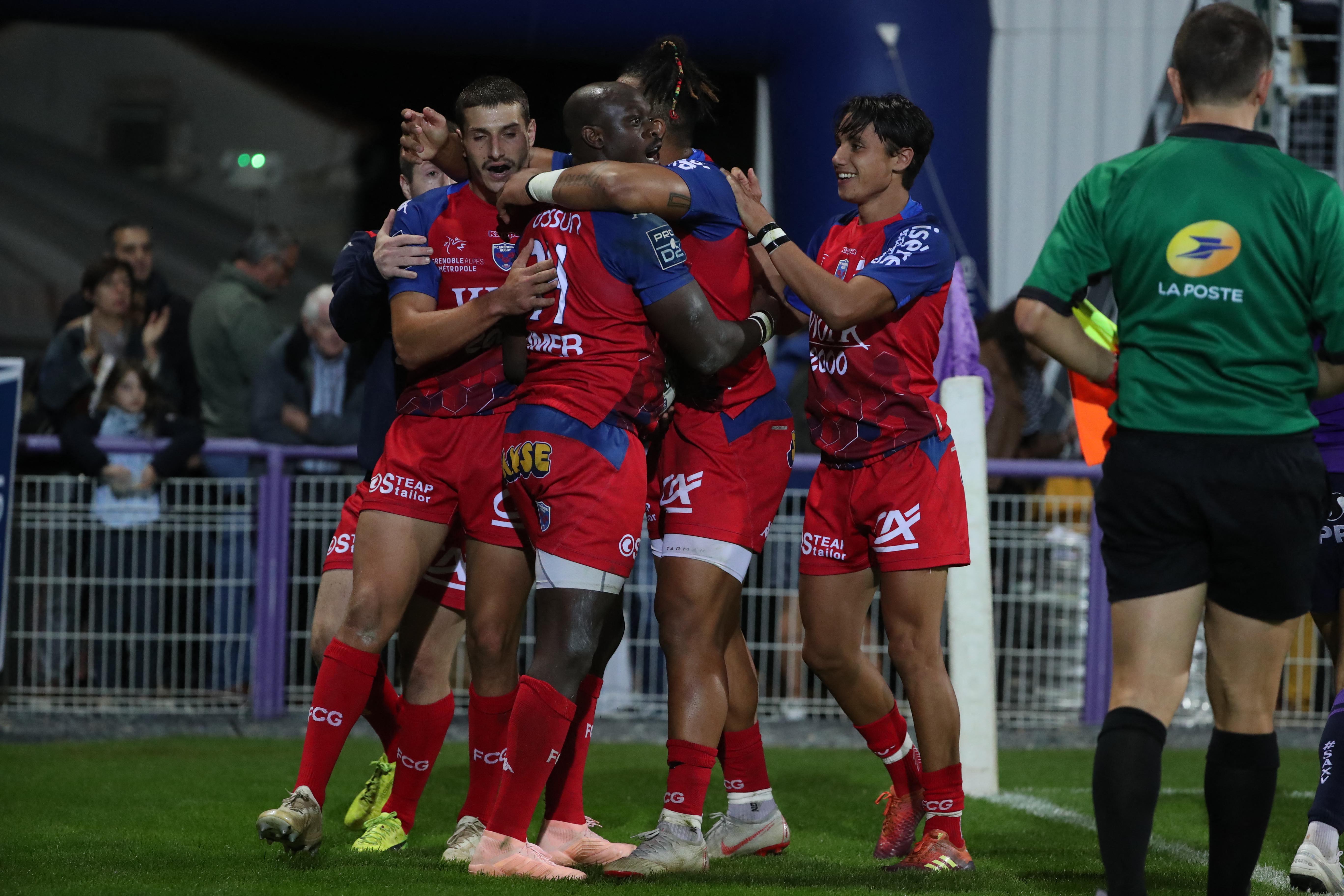 PRO D2 | FC GRENOBLE - ROUEN NORMANDIE RUGBY : 46-3