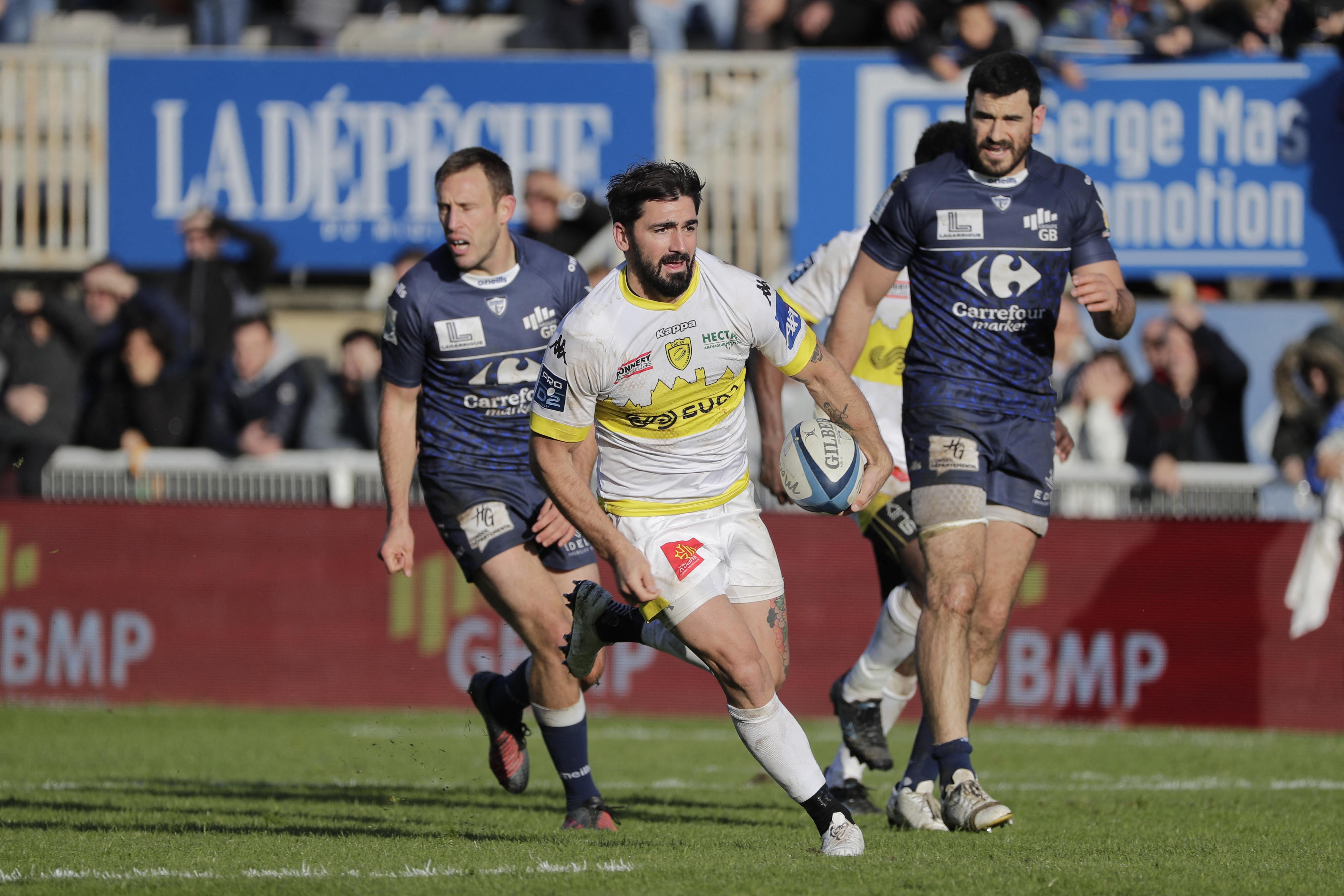 PRO D2 | US CARCASSONNAISE - PROVENCE RUGBY : 19-10