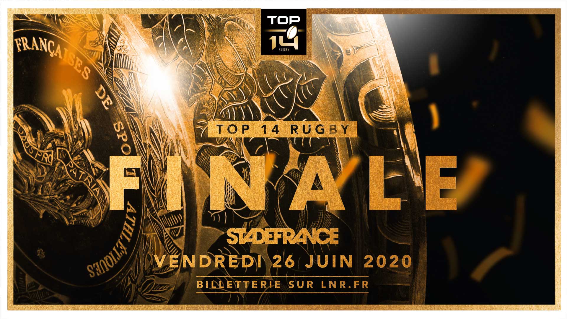 FINALE DU TOP 14 2019/2020 : LA BILLETTERIE OUVRE SES PORTES
