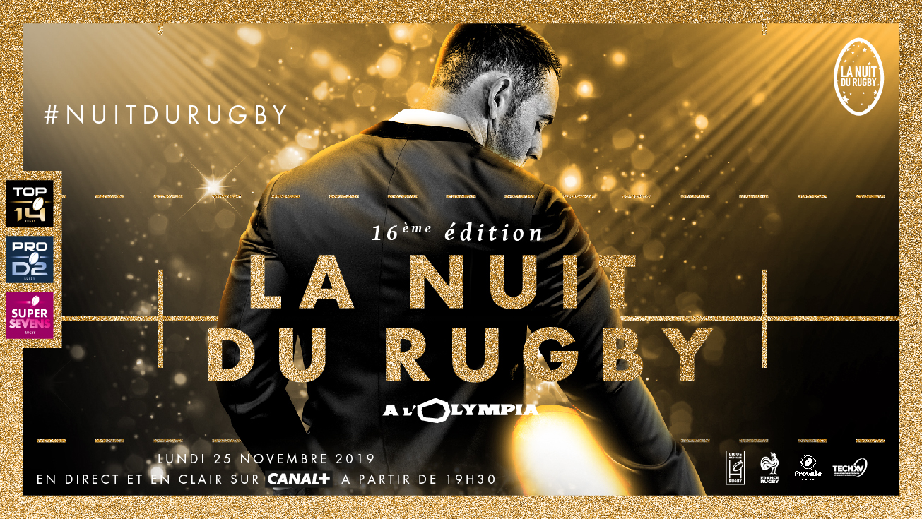 Nuit du Rugby 2019 | Les nommés de la 16e édition