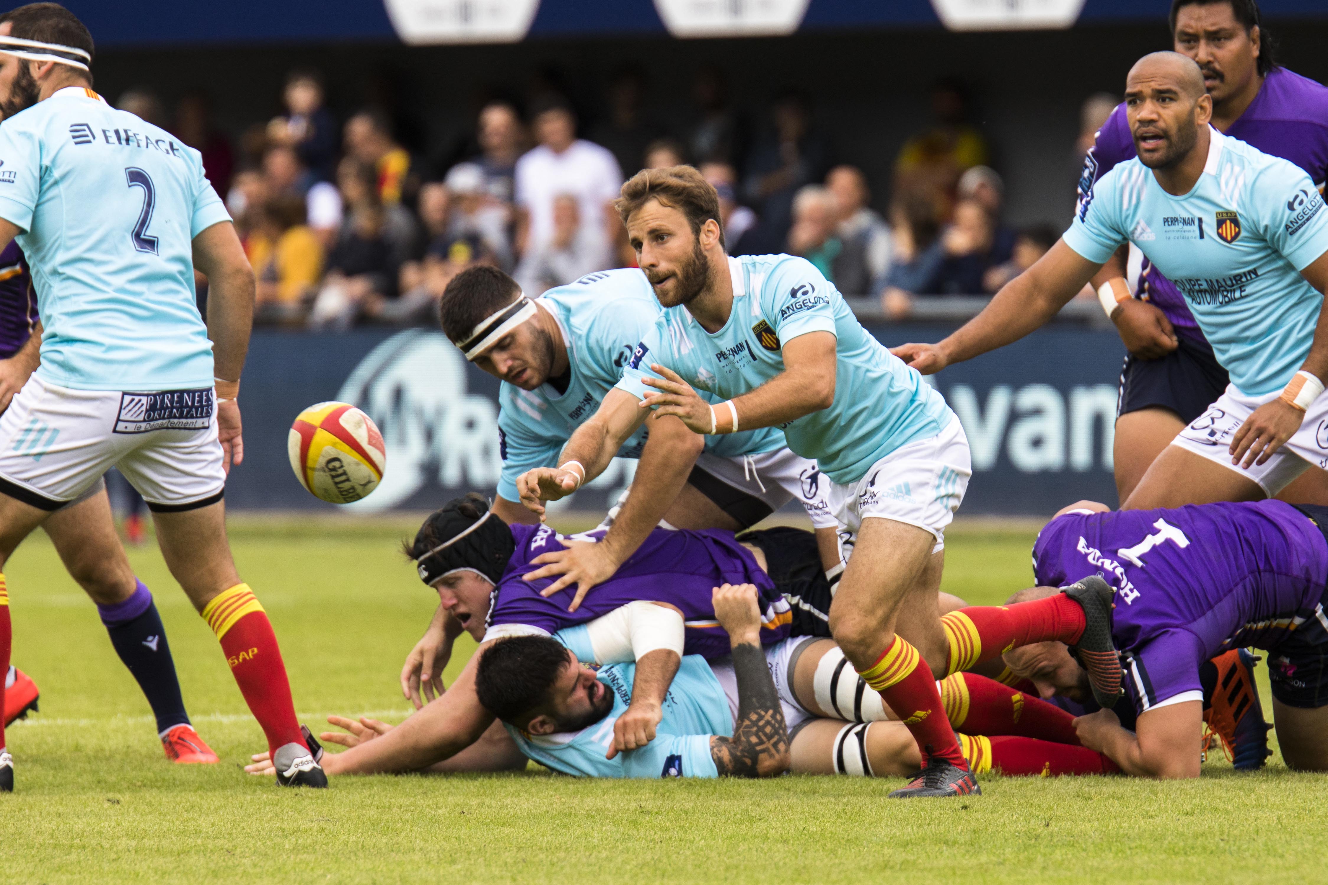 PRO D2 | USA PERPIGNAN - STADE MONTOIS : 44-17