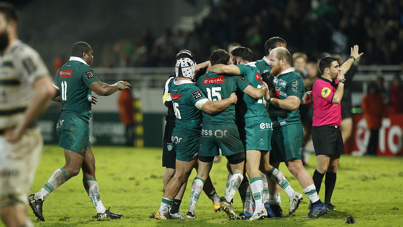 TOP 14 | SECTION PALOISE - SU AGEN : 18-12