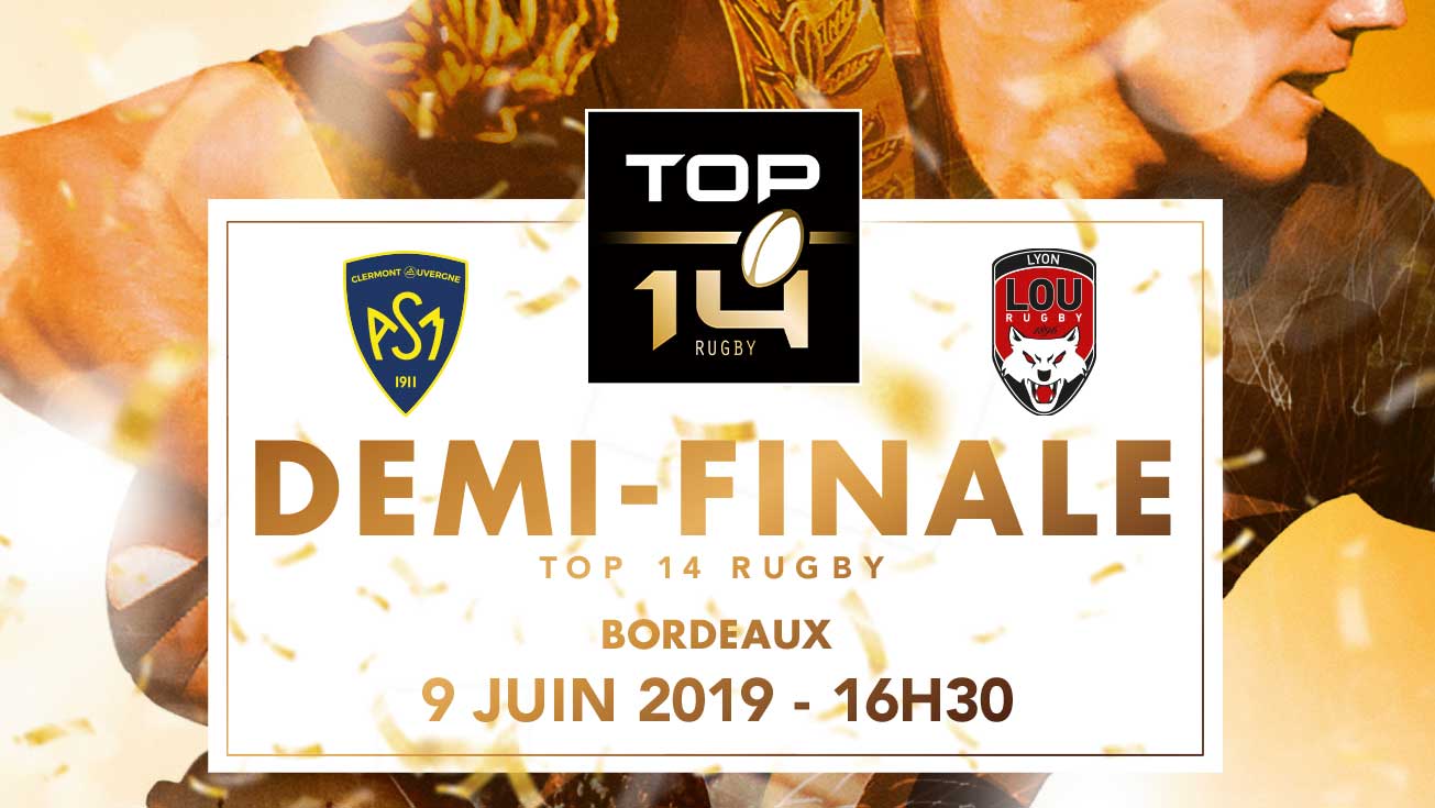 DEMI-FINALES 2019 TOP 14 | PRÉSENTATION DU MATCH ASM CLERMONT - LOU RUGBY