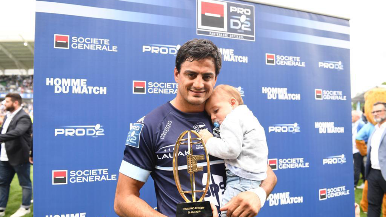 FINALE PRO D2 | Martin Bustos Moyano est élu Homme du Match Société Générale