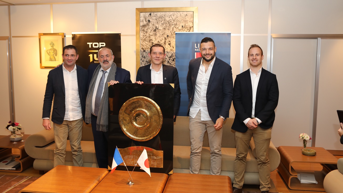 La France et le Japon main dans la main pour le développement du Rugby