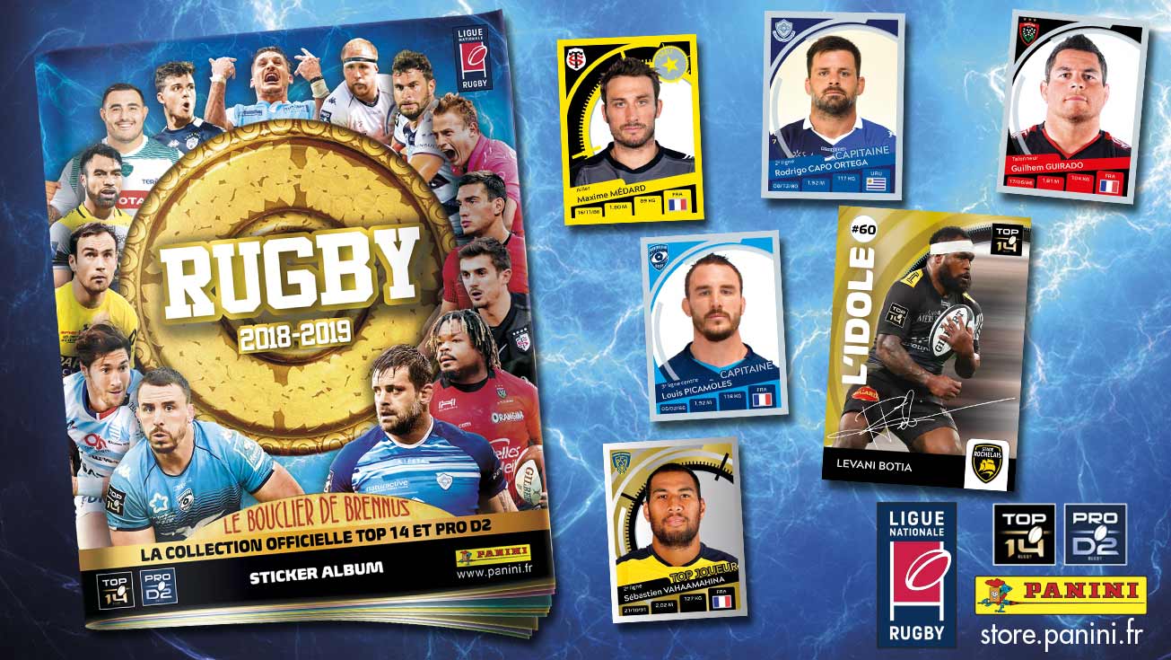 Panini Rugby | Démarrez la collection !
