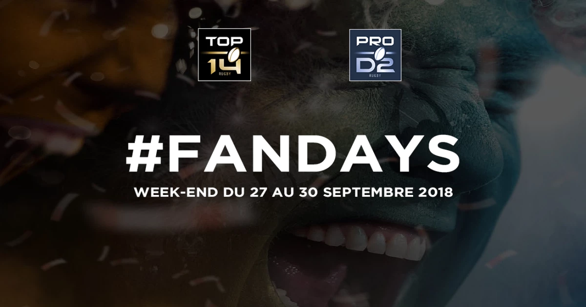 FAN DAYS | Informations et programmation | Top 14 - Site Officiel
