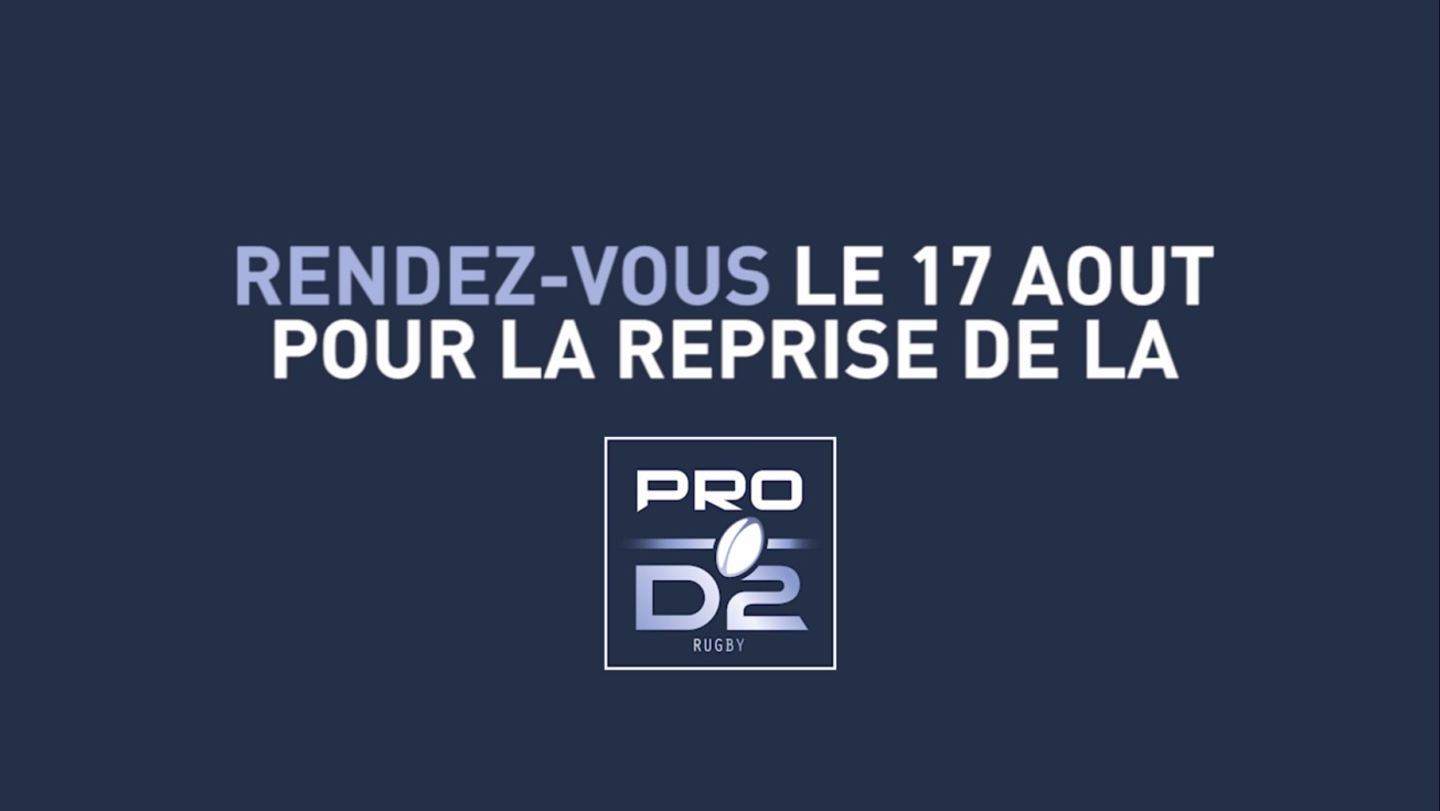 Jour J - Reprise de la PRO D2 saison 2018/2019 !