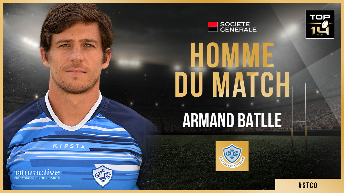 Armand Battle Homme du Match du barrage !