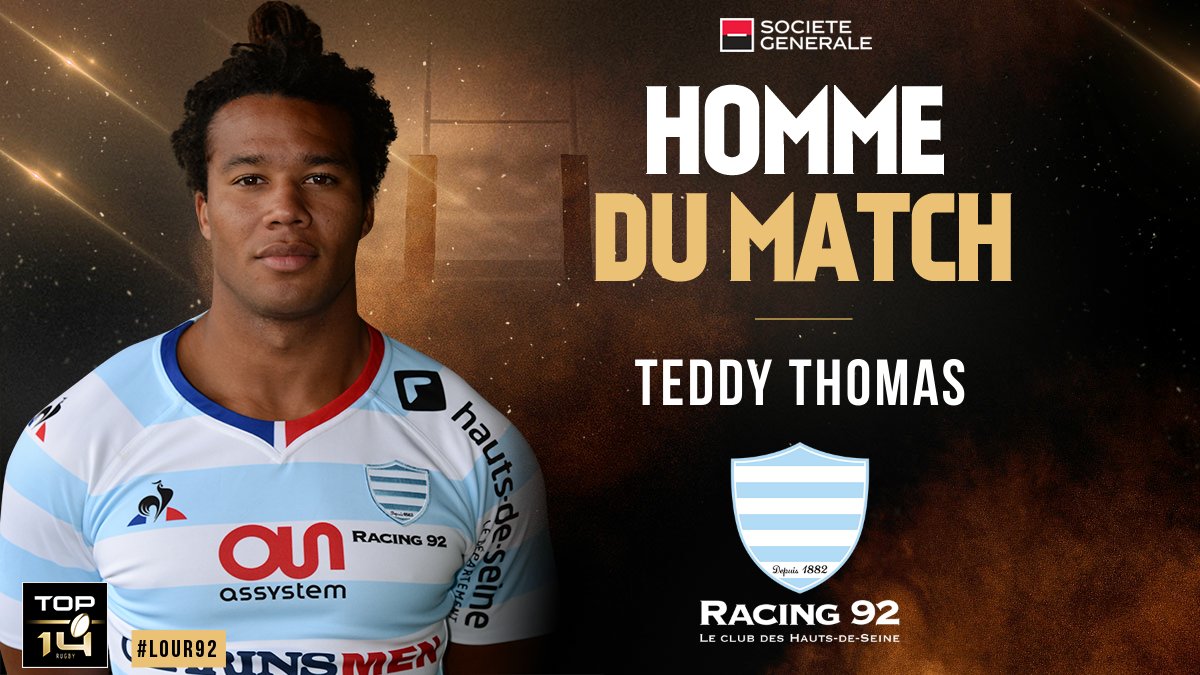 TOP 14, J22 | T. THOMAS ÉLU HOMME DU MATCH