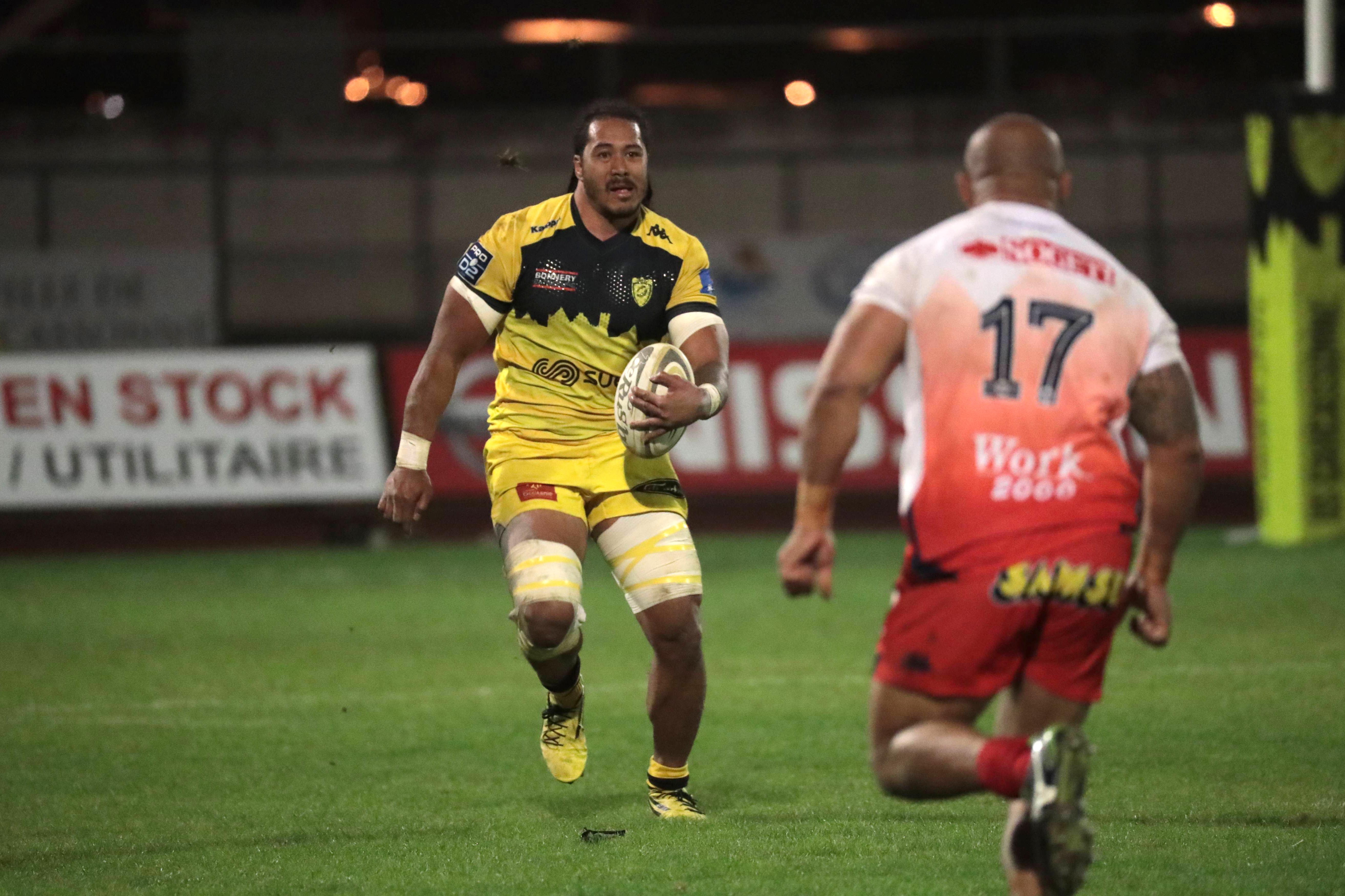 PRO D2, J25 | CARCASSONNE - AURILLAC : 40 - 14