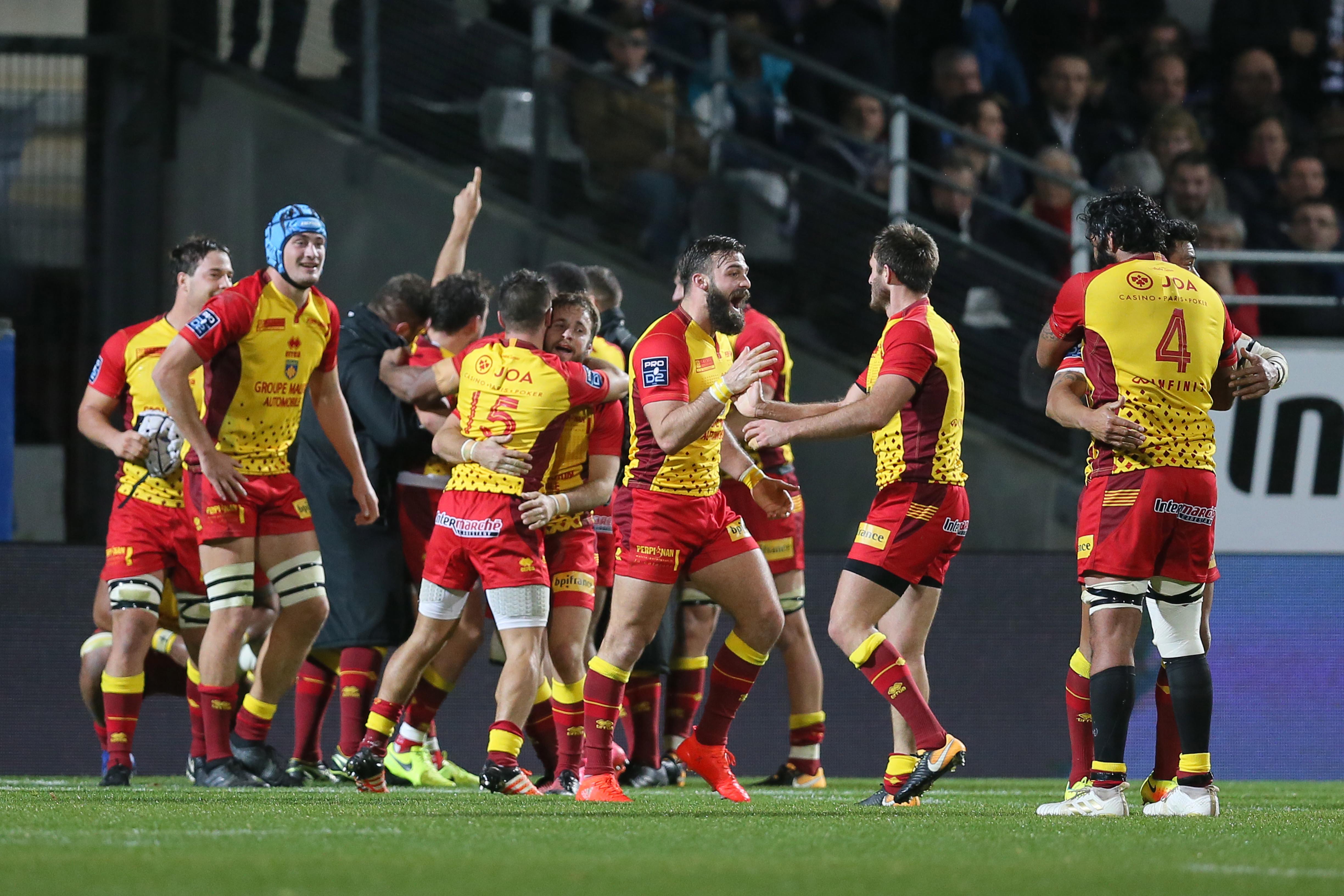 PRO D2, J20 | PERPIGNAN - AURILLAC : 56 -12