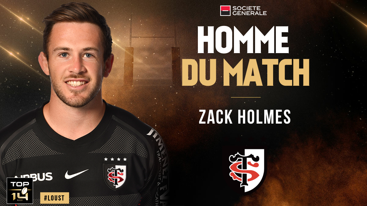 TOP 14, J11 | Z. Holmes élu Homme du Match