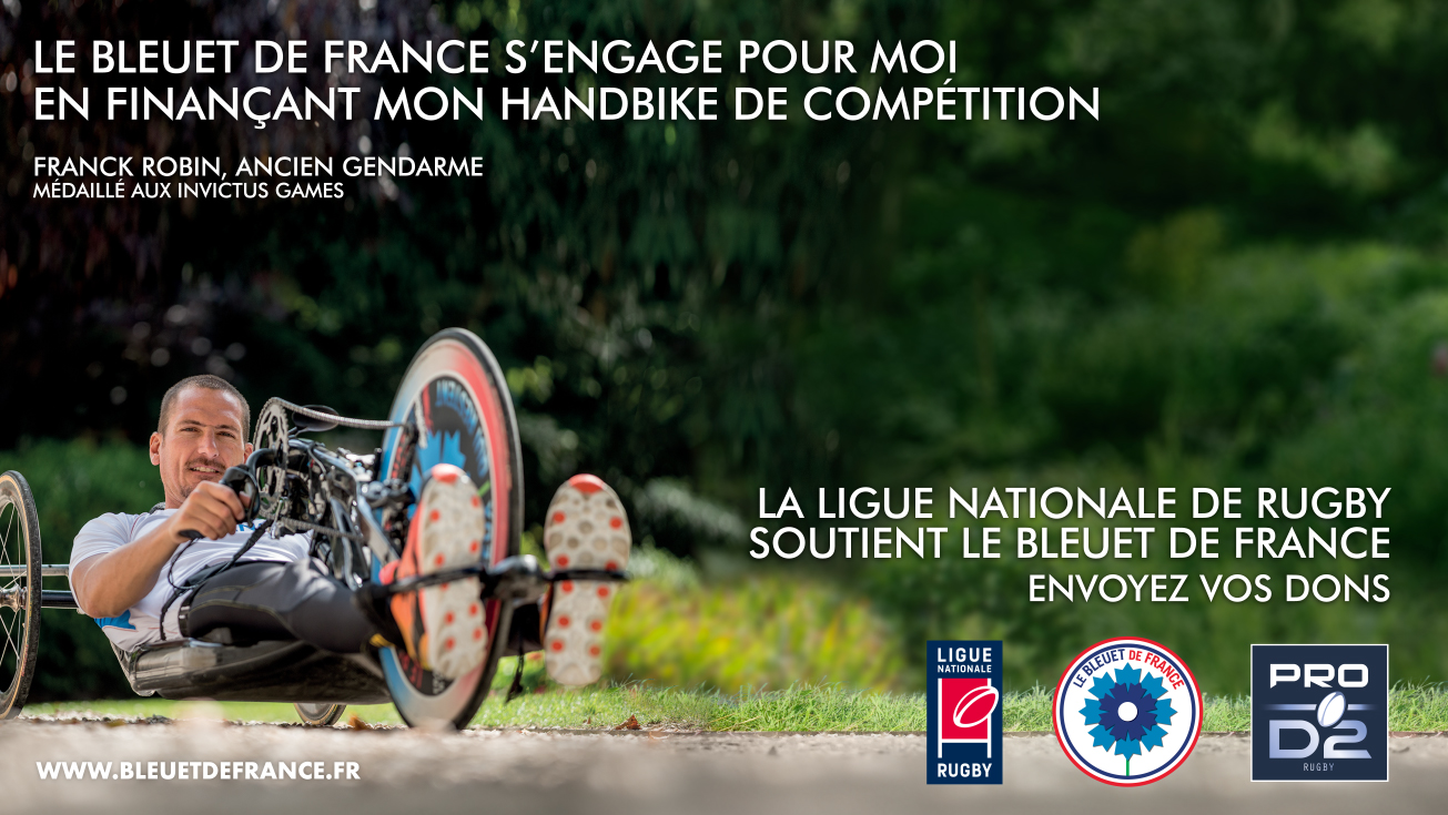La LNR au soutien du Bleuet de France