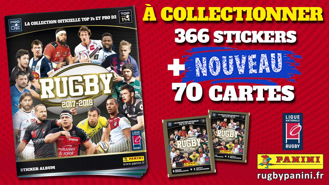 Sortie de l'Album Panini 2017/2018