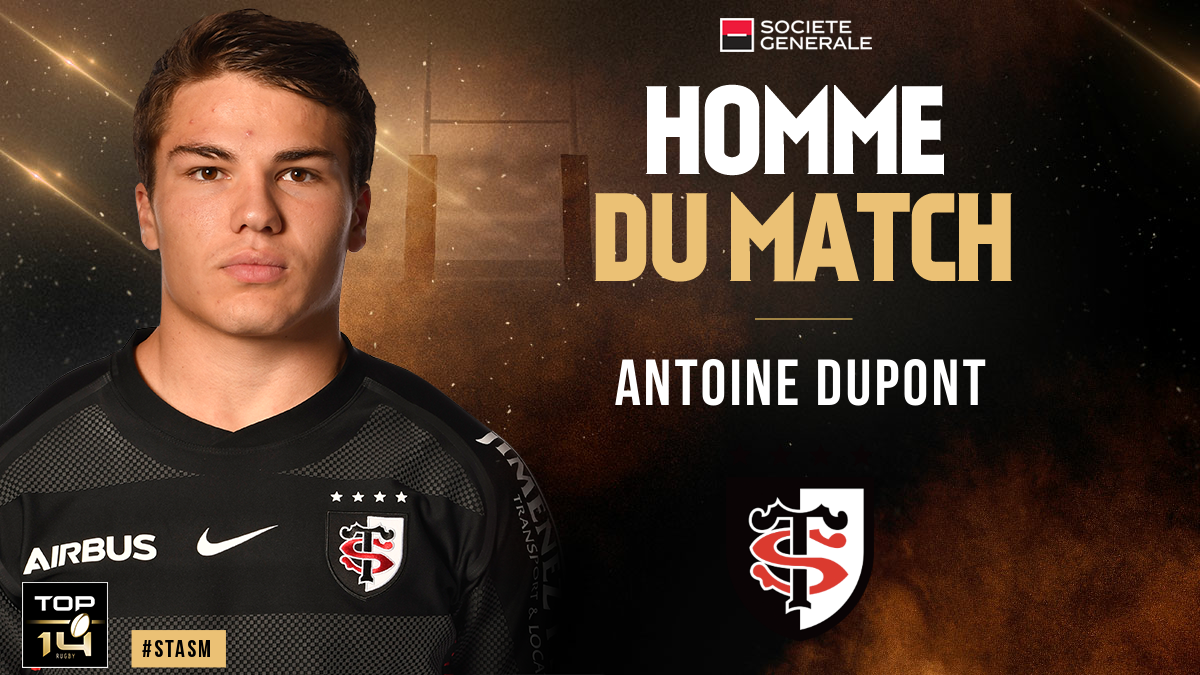 TOP 14, J7 | A. Dupont élu Homme du Match