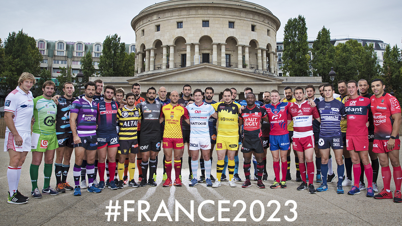 Le rugby pro au soutien de #France2023