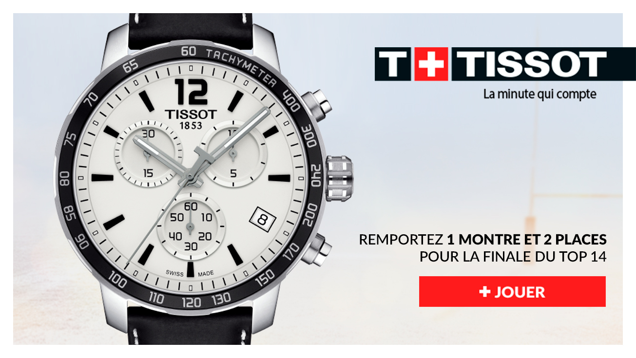 LA MINUTE QUI COMPTE PAR TISSOT