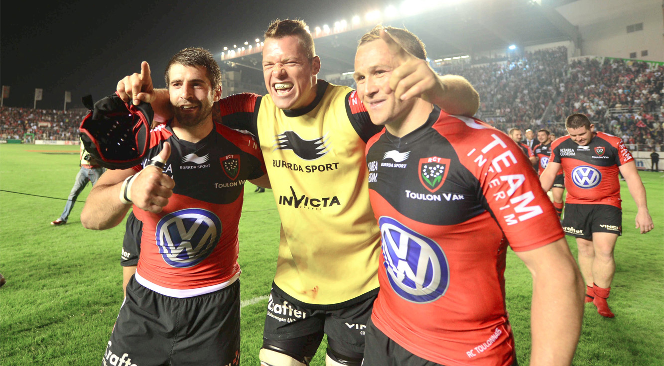 Toulon, l&#039;historique en match de barrage