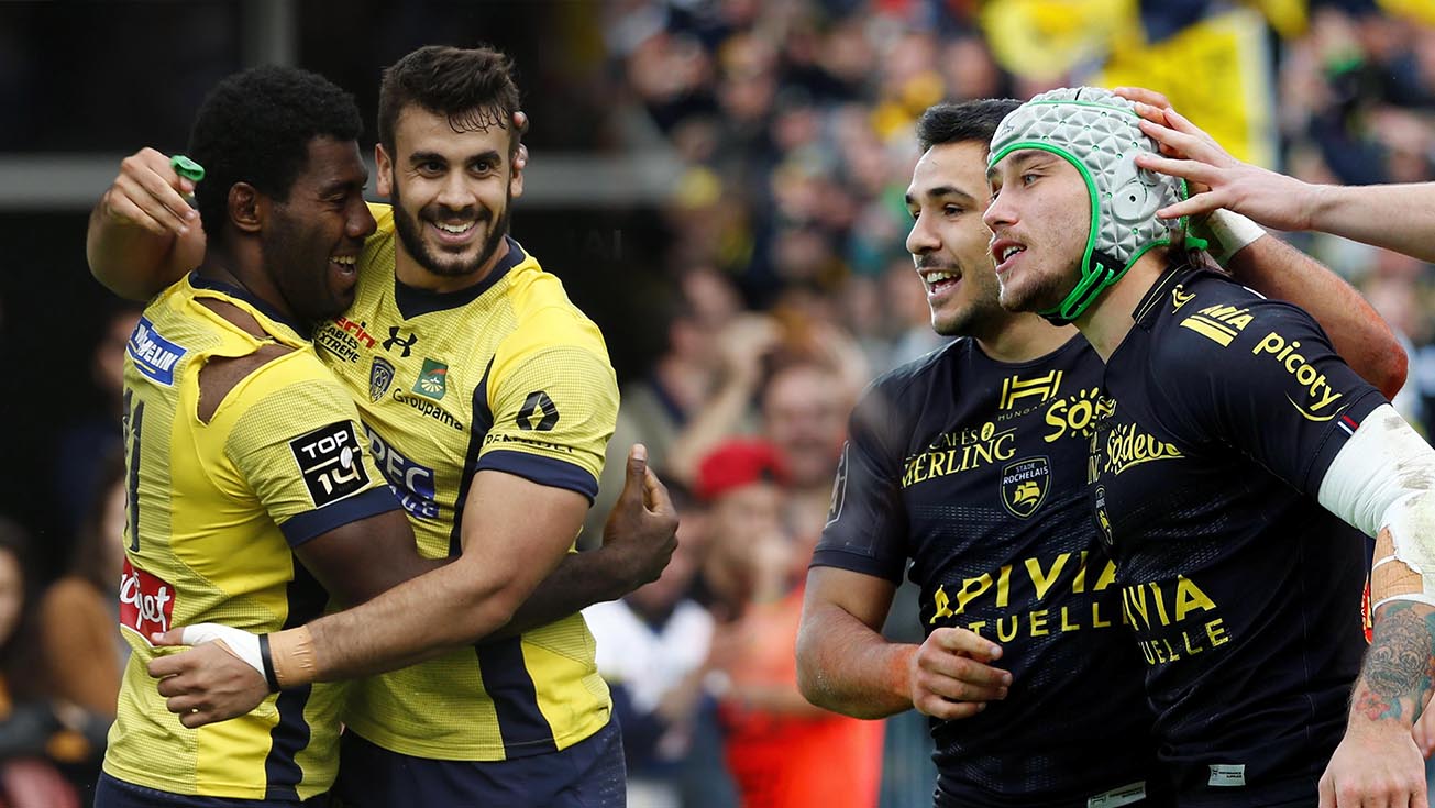 La Rochelle et Clermont en demi-finales!