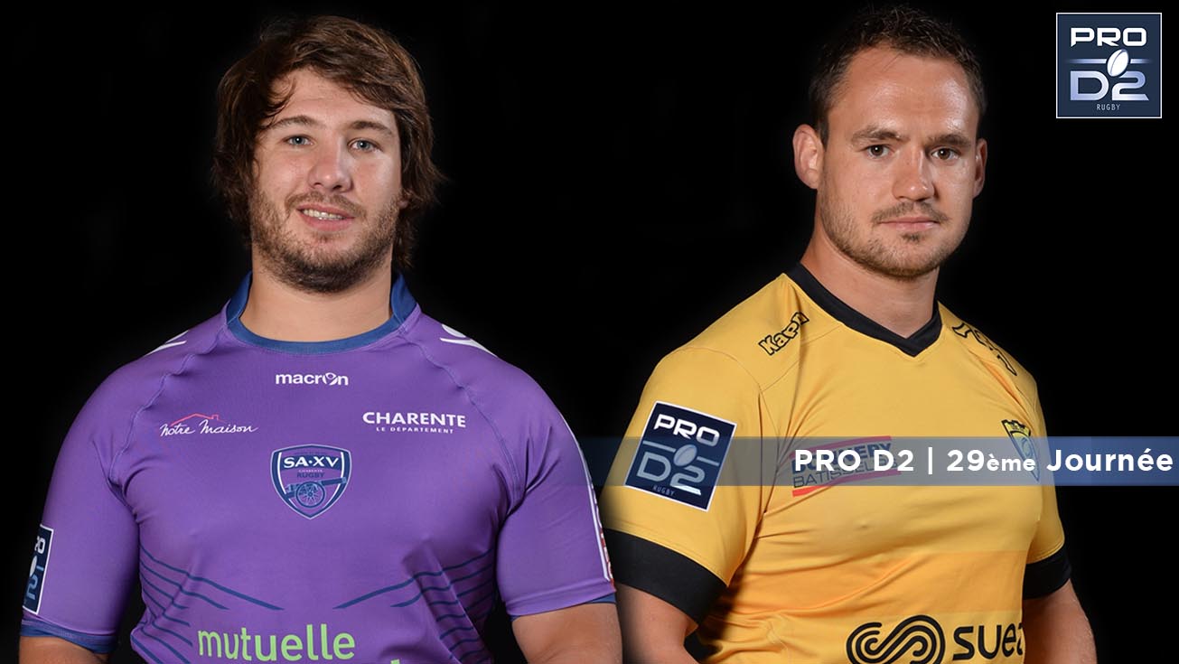 PRO D2, J29 | ANGOULEME – CARCASSONNE: 31 - 14