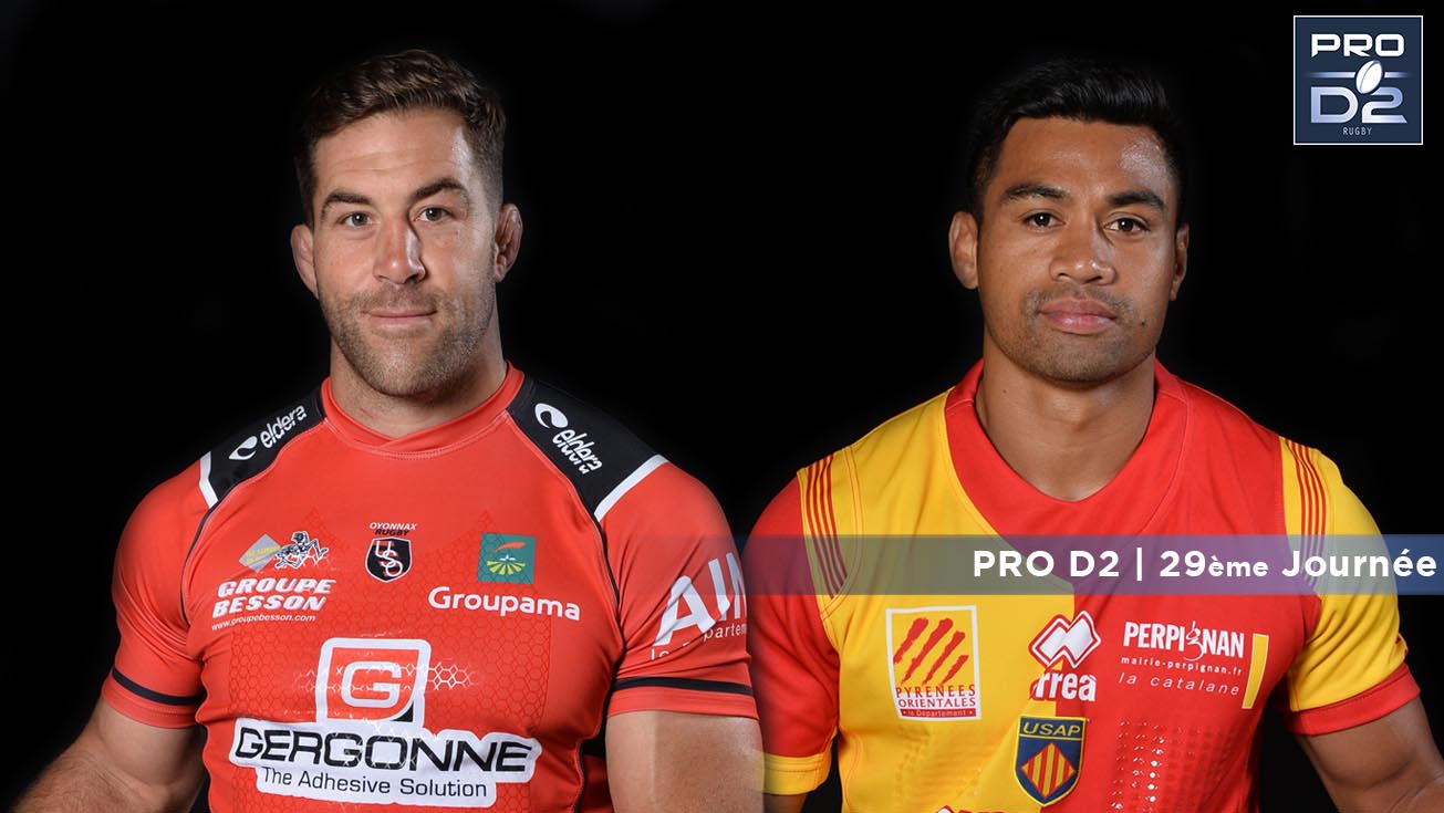 PRO D2, J29 | OYONNAX – PERPIGNAN: 19 - 9