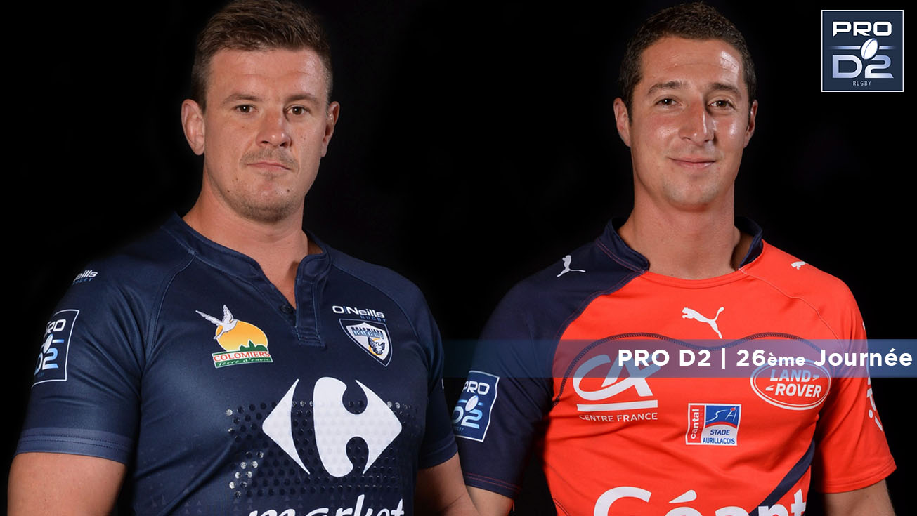 PRO D2, J26 | Colomiers - Aurillac : 21-19