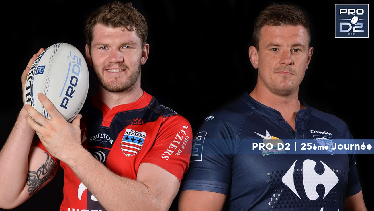 PRO D2, J25 | Béziers - Colomiers : 41 - 27