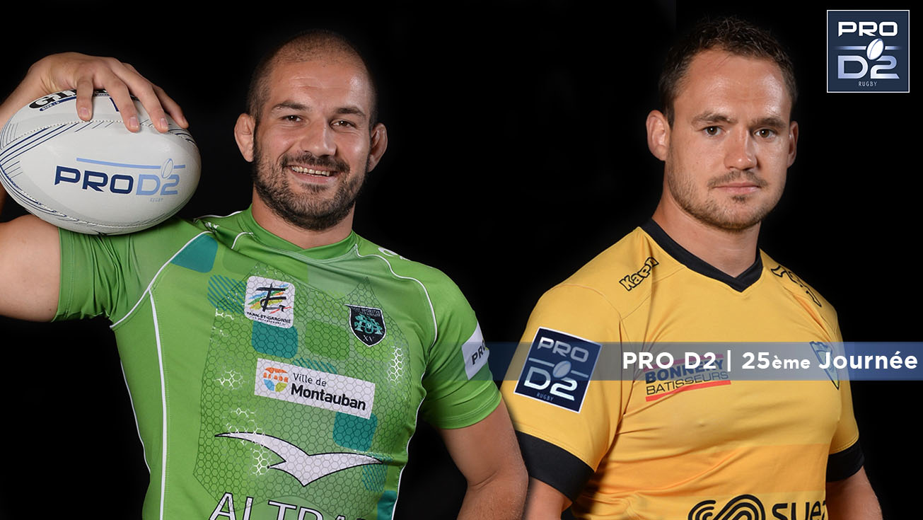 PRO D2, J25 | Montauban - Carcassonne : 20 - 6