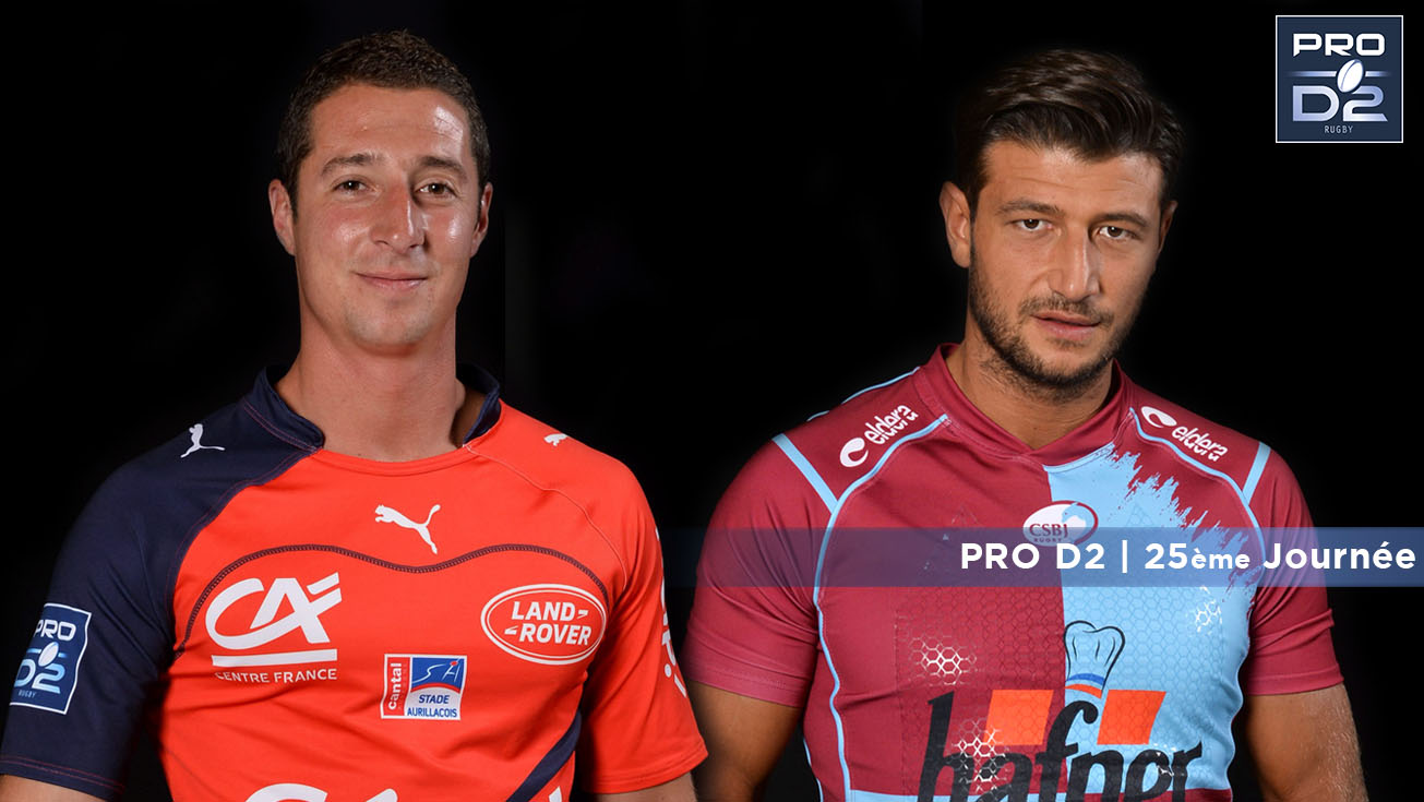 PRO D2, J25 | Aurillac - Bourgoin : 40 - 14