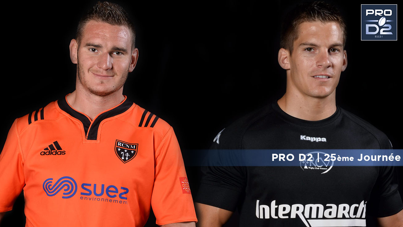PRO D2, J25 | Narbonne - Vannes : 16 - 24