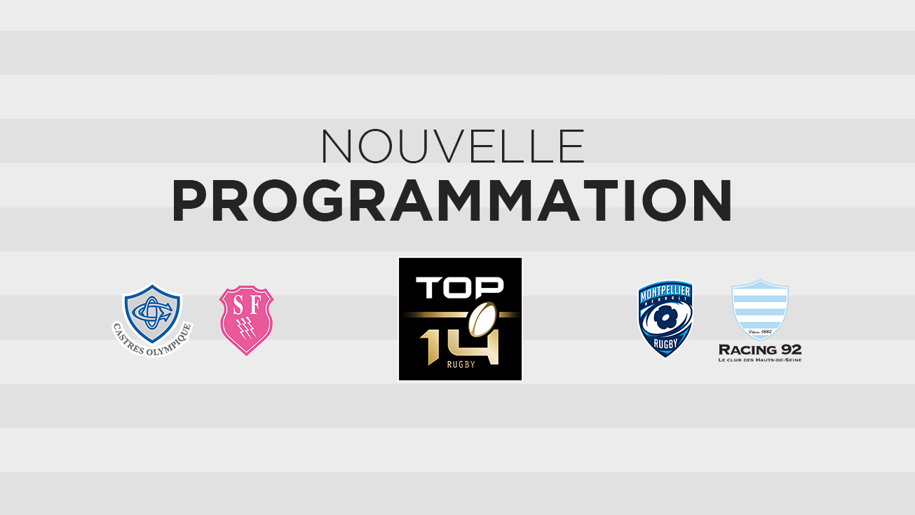 Programmation | Castres/Paris - Montpellier/Racing 92