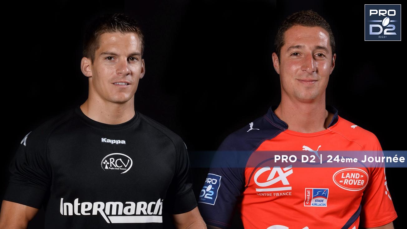 PRO D2, J24 | VANNES – AURILLAC: 26 -15