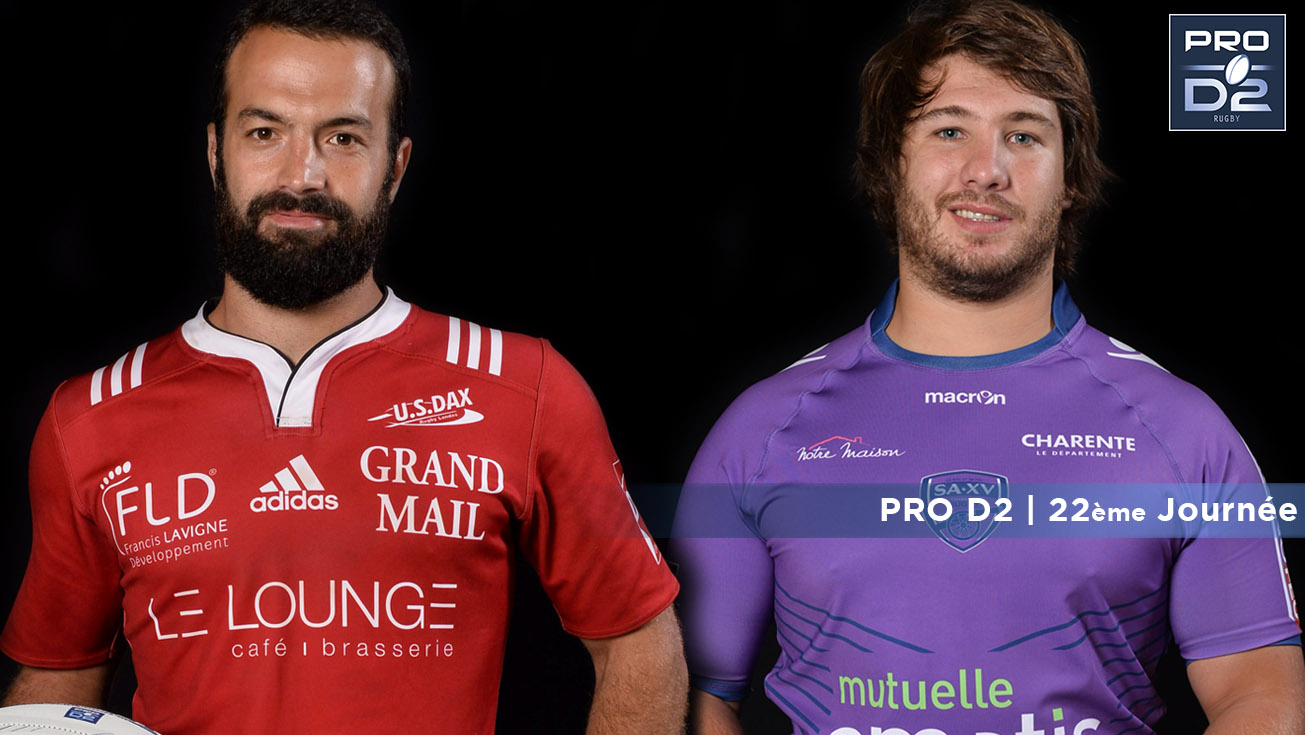 PRO D2, J22 | DAX – ANGOULÊME: 27 - 22