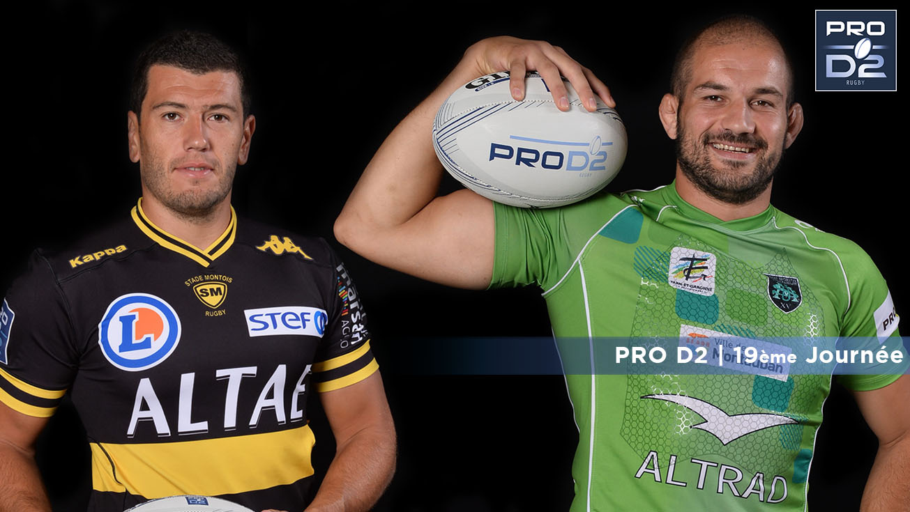 PRO D2, J19 | MONT-DE-MARSAN - MONTAUBAN : 34 - 16