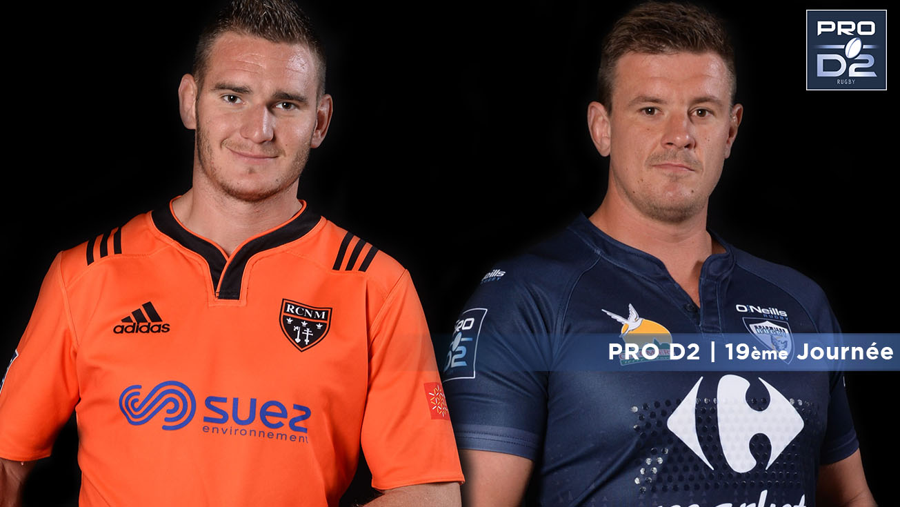 PRO D2, J19 | NARBONNE – COLOMIERS : 10 - 16