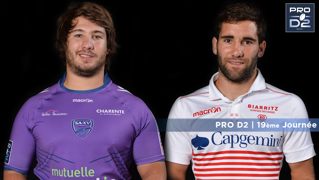 PRO D2, J19 | ANGOULÊME - BIARRITZ : 12 - 19