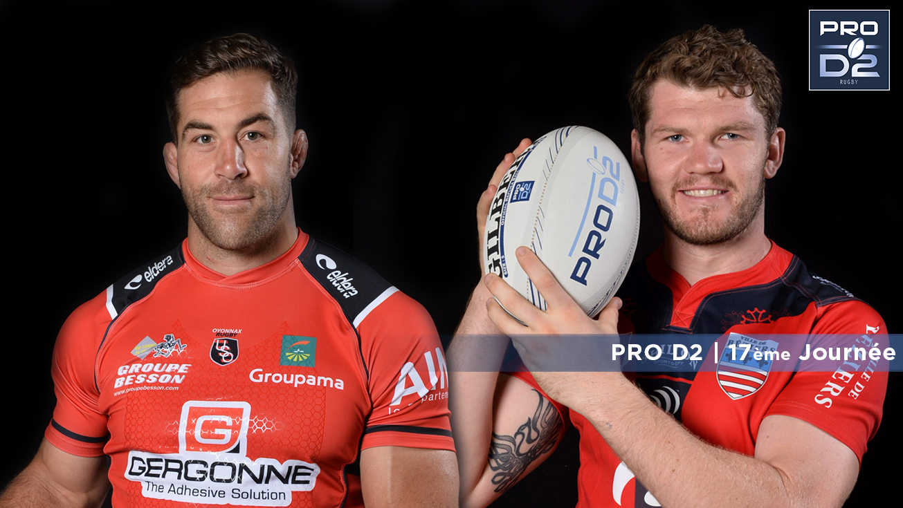 PROD2 , J17 | OYONNAX - BÉZIERS : 34 - 23