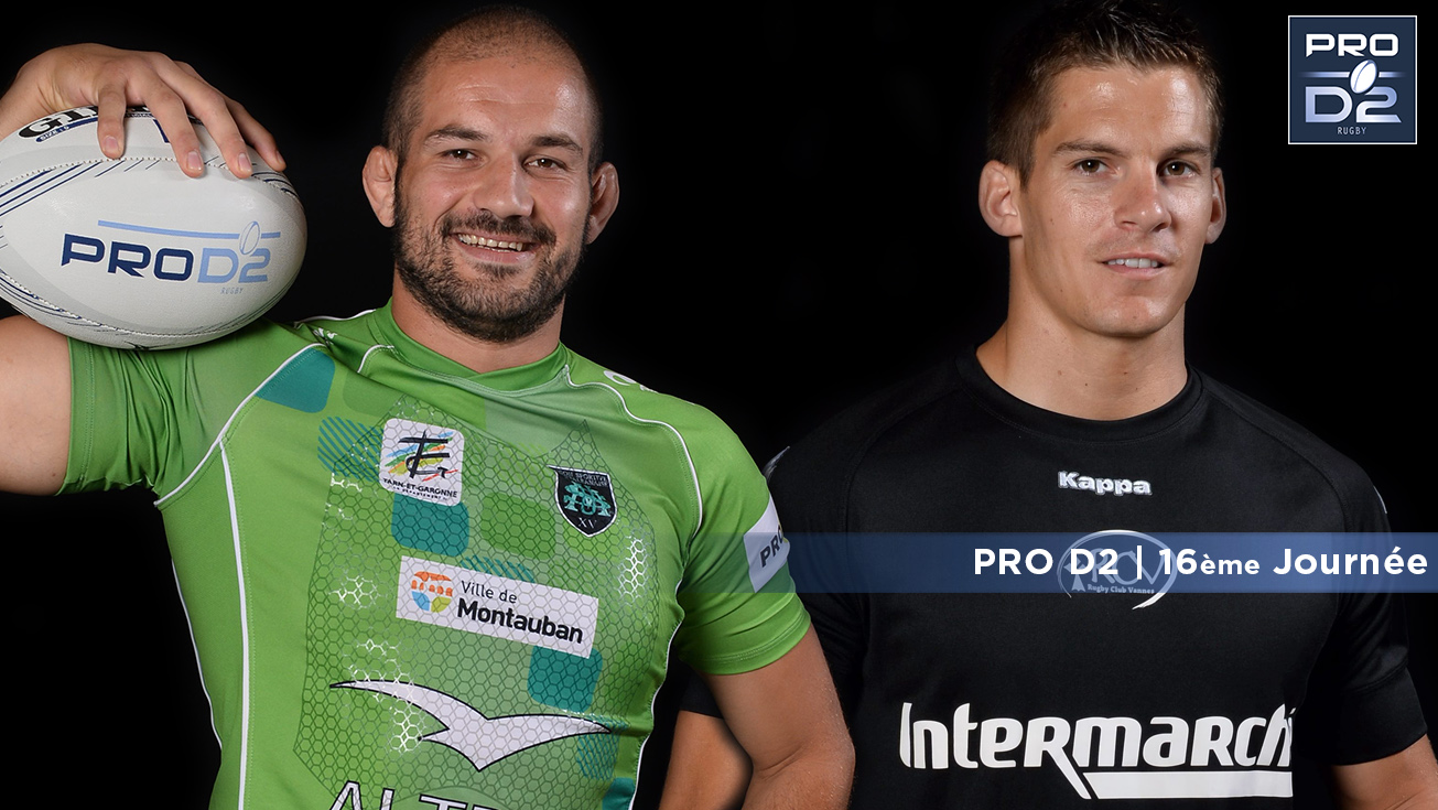 PRO D2, J16 | Montauban - Vannes: 36-13