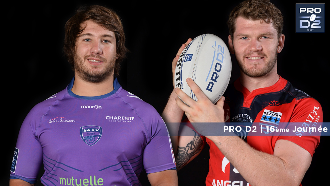 PRO D2, J16 | Béziers - Angoulême: 41-9