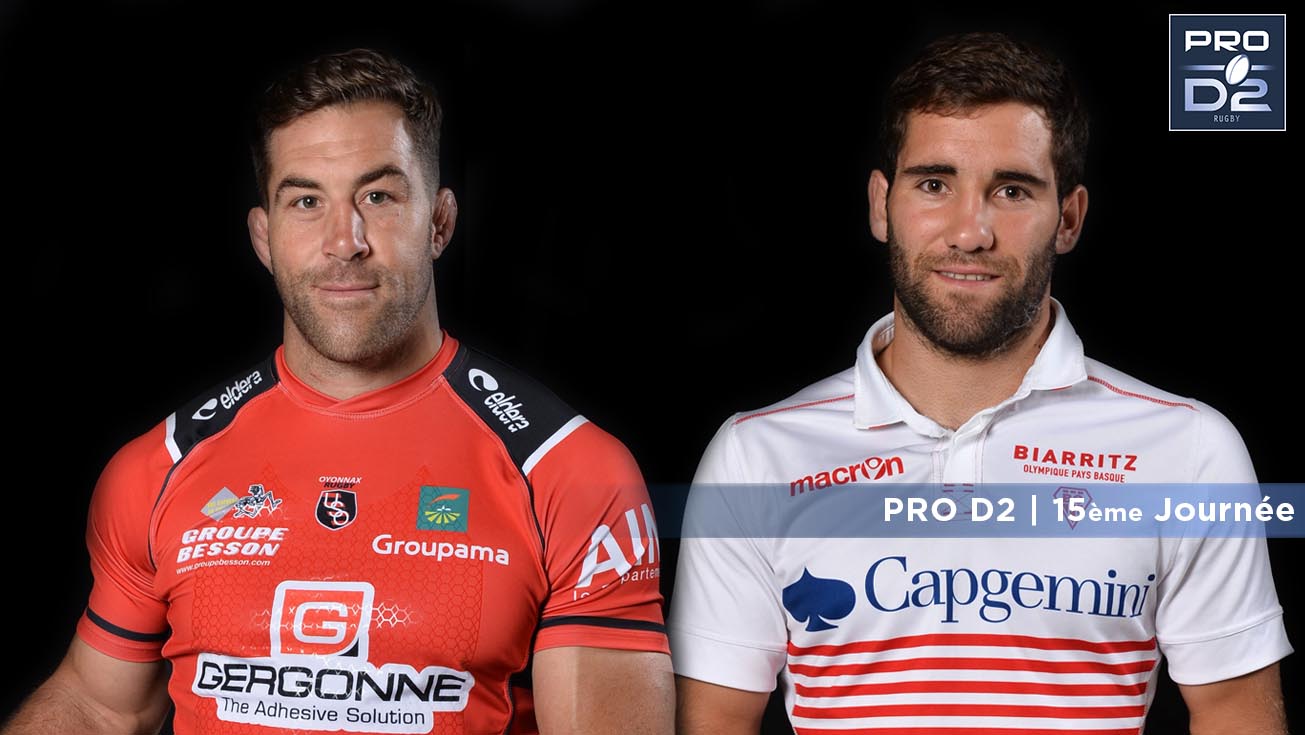 PRO D2, J15 | Oyonnax - Biarritz : 33-26