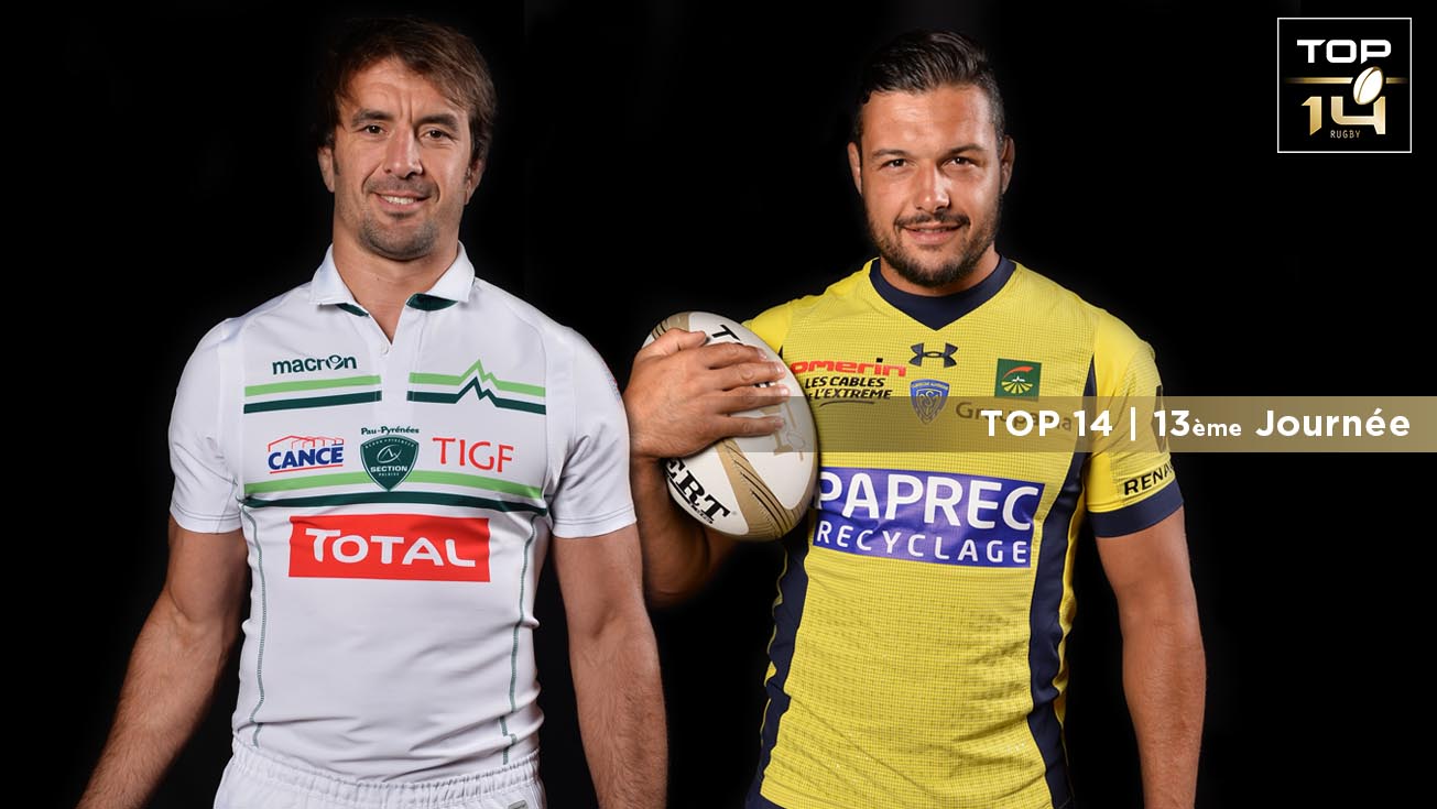 TOP 14, J13 | Présentation Pau - Clermont