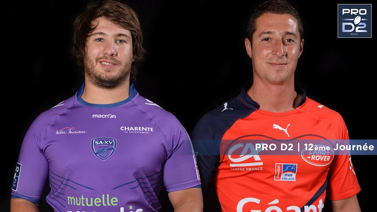 PRO D2, J12 | Résumé Angoulême - Aurillac: 35-6
