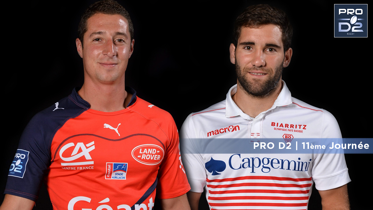 PRO D2, J11 | Présentation : Aurillac - Biarritz